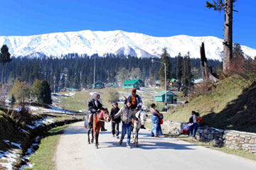 Srinagar Gulmarg Pahalgam Amritsar from Jammu